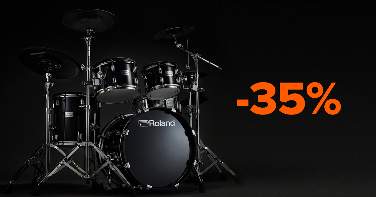 Roland V-Drums Acoustic Design syyshintaan!