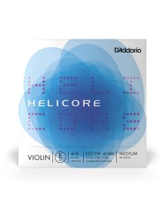 D'addario Helicore viulun punottu E-kieli 4/4, Medium 