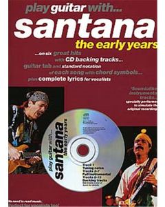  SANTANA PLAY GUITAR WITH +CD 