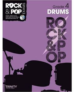  ROCK & POP EXAMS 4 +CD DRUMS 