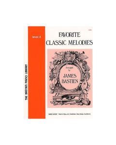 FAVORITE CLASSIC MELODIES LEVEL 4 PIANO KJ11862 
