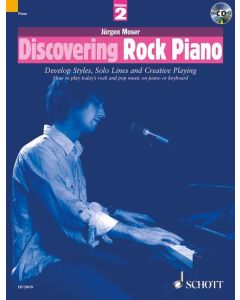  DISCOVERING ROCK PIANO  2+CD MOSER 
