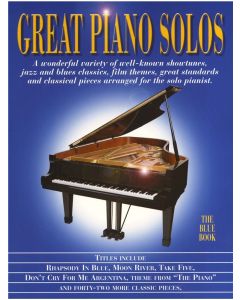  GREAT PIANO SOLOS BLUE BOOK 
