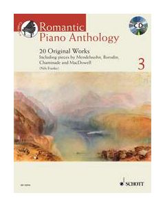  ROMANTIC PIANO ANTHOLOGY 3 +CD 20 ORIGINAL WORKS 