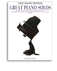 GREAT PIANO SOLOS PURPLE BOOK EASY PIANO EDITION 