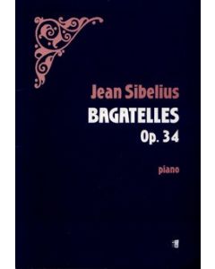  SIBELIUS BAGATELLES OP34 PIANO  FENNICA GEHRMAN 