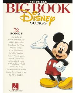  DISNEY SONGS BIG BOOK TENOR SAX 