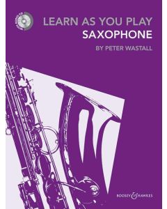  WASTALL LEARN AS YOU PLAY ALTO SAX + CD 
