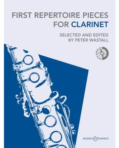  FIRST REPERTOIRE PIECES FOR CLARINET + CD WASTALL 