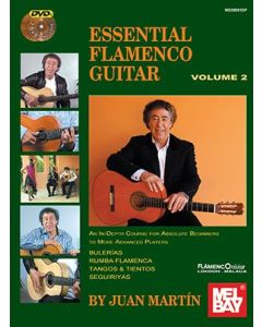  ESSENTIAL FLAMENCO GUITAR 2 +2 DVD MARTIN JUAN 