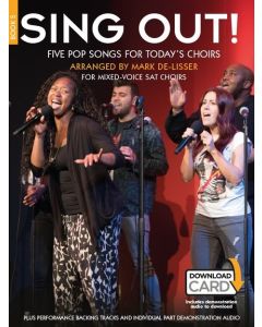  SING OUT 5  +AUDIO 5 POP SONGS FOR TODAY'S CHOIRS 
