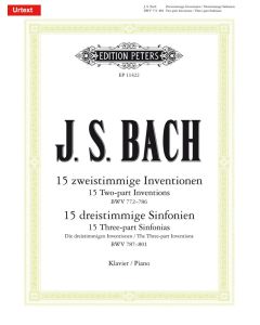  BACH INVENTIONS AND SINFONIAS PIANO PETERS 
