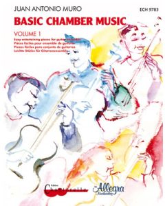  MURO BASIC CHAMBER MUSIC 1 +CD EASY PIECES FOR GUITAR ENSEMBLE 