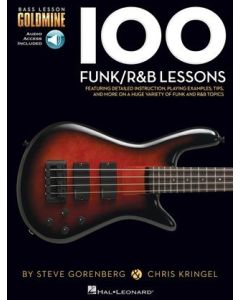  100 FUNK/R&B LESSONS +ONLINE AUDIO BASS GUITAR GOLDMINE 
