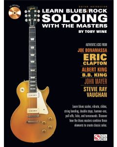  LEARN BLUES/ROCK SOLOING WITH THE MASTERS  +CD 