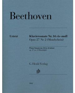  BEETHOVEN MOONLIGHT SONATA OP27/2 PIANO  HENLE 