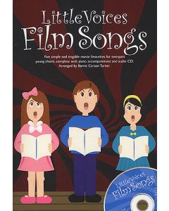  FILM SONGS LITTLE VOICES +CD SS + PIANO ACCOMPANIMENT 