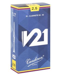 Vandoren V21 klarinetin lehti 2,5 / 1 kpl 