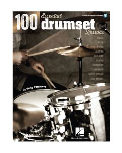  100 ESSENTIAL DRUMSET LESSONS +MP3 O'MAHONEY 