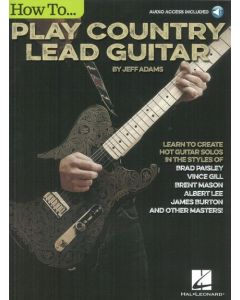  COUNTRY LEAD GUITAR HOW TO PLAY + ONLINE AUDIO 