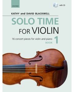  BLACKWELL SOLO TIME 1 VIOLIN + CD 