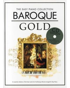  BAROQUE GOLD EASY PIANO COLLECTION EASY PIANO +CD 