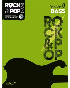  ROCK & POP EXAMS 8 +CD BASS 