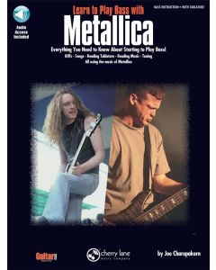  METALLICA LEARN TO PLAY BASS WITH +CD 