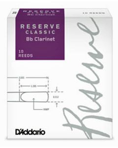 D'ADDARIO Reserve Classic klarinetin 3.5+ leh 