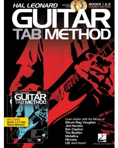  HAL LEONARD GUITAR TAB METHOD 1&2 +2 CD 