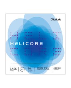 D'addario Helicore Hybrid Bass Set 3/4 Med 