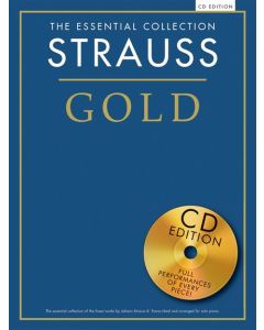  STRAUSS GOLD ESSENTIAL COLLECTION PIANO +CD 