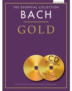  BACH GOLD ESSENTIAL COLLECTION PIANO +2CD 