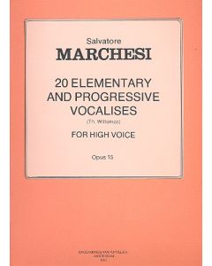  MARCHESI OP15 VOCALISES HIGH 