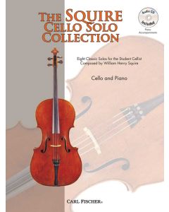  SQUIRE CELLO SOLO COLLECTION CELLO+PIANO+CD 