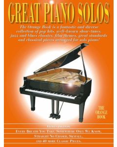  GREAT PIANO SOLOS ORANGE BOOK 