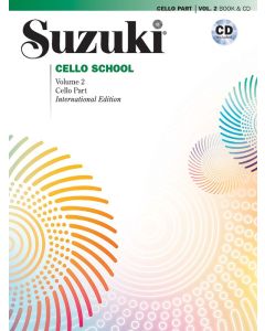  SUZUKI CELLO 2 KIRJA+CD NEW EDITION 