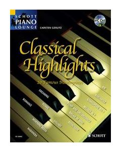  CLASSICAL HIGHLIGHTS + CD SCHOTT PIANO LOUNGE 