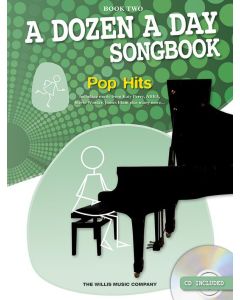  BURNAM A DOZEN A DAY SONGBOOK 2 +CD POP HITS   PIANO 