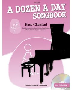  BURNAM A DOZEN A DAY SONGBOOK MINIB +CD EASY CLASSICAL   PIANO 
