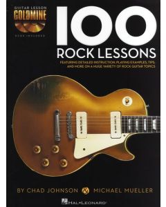  100 ROCK LESSONS +ONLINE AUDIO GUITAR LESSON GOLDMINE 