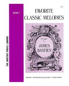  FAVORITE CLASSIC MELODIES LEVEL 1 BASTIEN PIANO KJ11839 