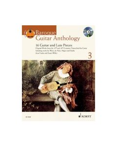  BAROQUE GUITAR ANTHOLOGY 3 +CD SCHOTT 
