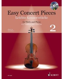  EASY CONCERT PIECES 2 +CD VIOLIN+ PIANO 