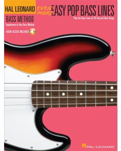  EVEN MORE EASY POP BASS LINES + CD 
