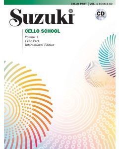  SUZUKI CELLO 1 KIRJA+CD NEW EDITION 