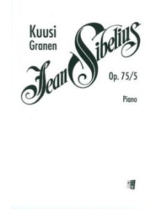  SIBELIUS KUUSI OP75/5 PIANO 