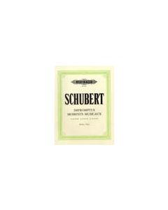  SCHUBERT IMPROMPTUS & MOMENTS MUSIC PIANO PETERS 