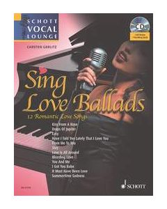  SING LOVE BALLADS +CD SCHOTT VOCAL LOUNGE 