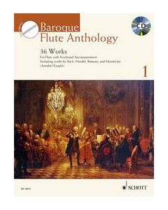  BAROQUE FLUTE ANTHOLOGY 1 + CD FLUTE+PIANO 
